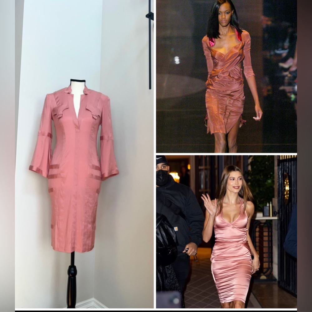 Vintage Tom Ford For Gucci Silk Dress S/S 2005 Size IT 38